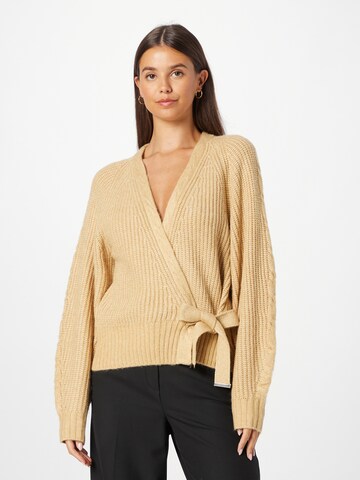 Cardigan s.Oliver BLACK LABEL en beige : devant