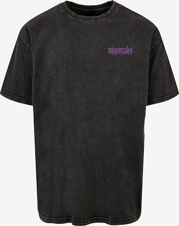 MJ Gonzales Shirt 'Seraphim' in Zwart: voorkant