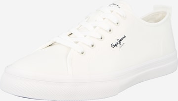 balta Pepe Jeans Sportbačiai be auliuko: priekis