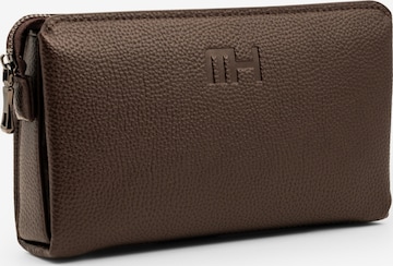 Pochette 'Compact' di Moneyhold in marrone: frontale