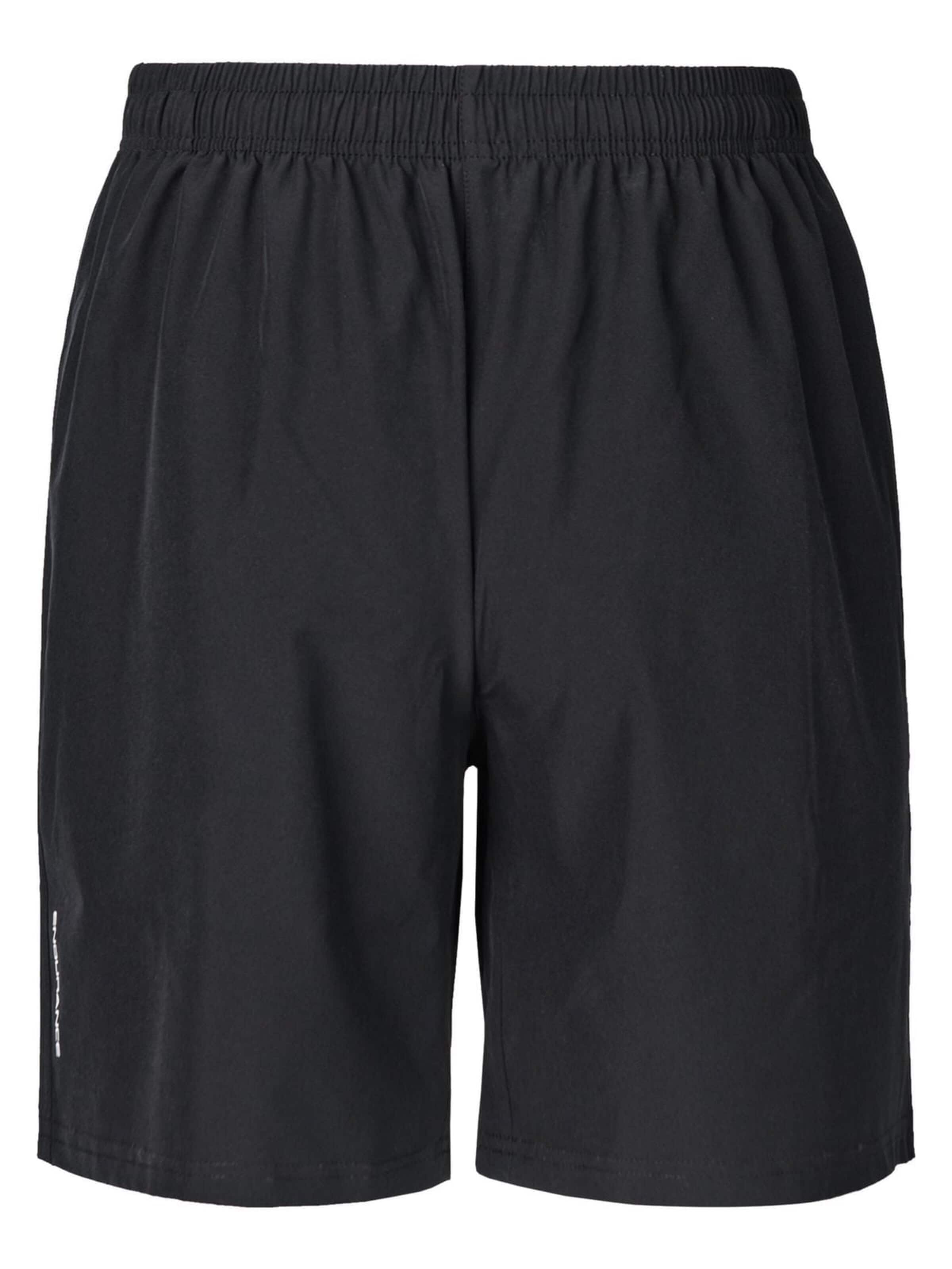 ENDURANCE Regular Sportbroek 'Vanclause M Shorts' in Zwart: voorkant