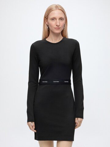 Robe 'SENSUAL' Calvin Klein Jeans en noir : devant