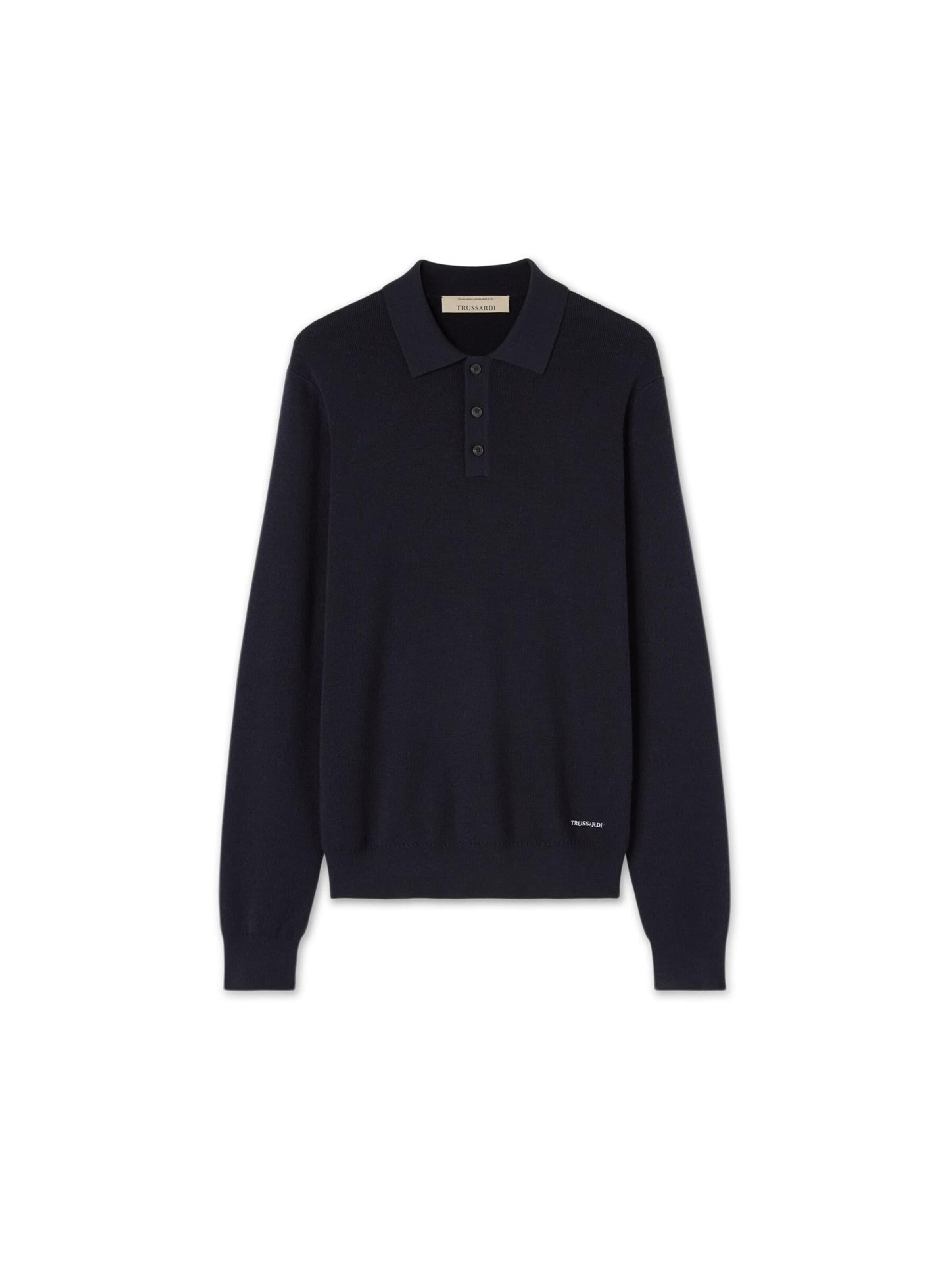 Pullover di Trussardi in blu: frontale