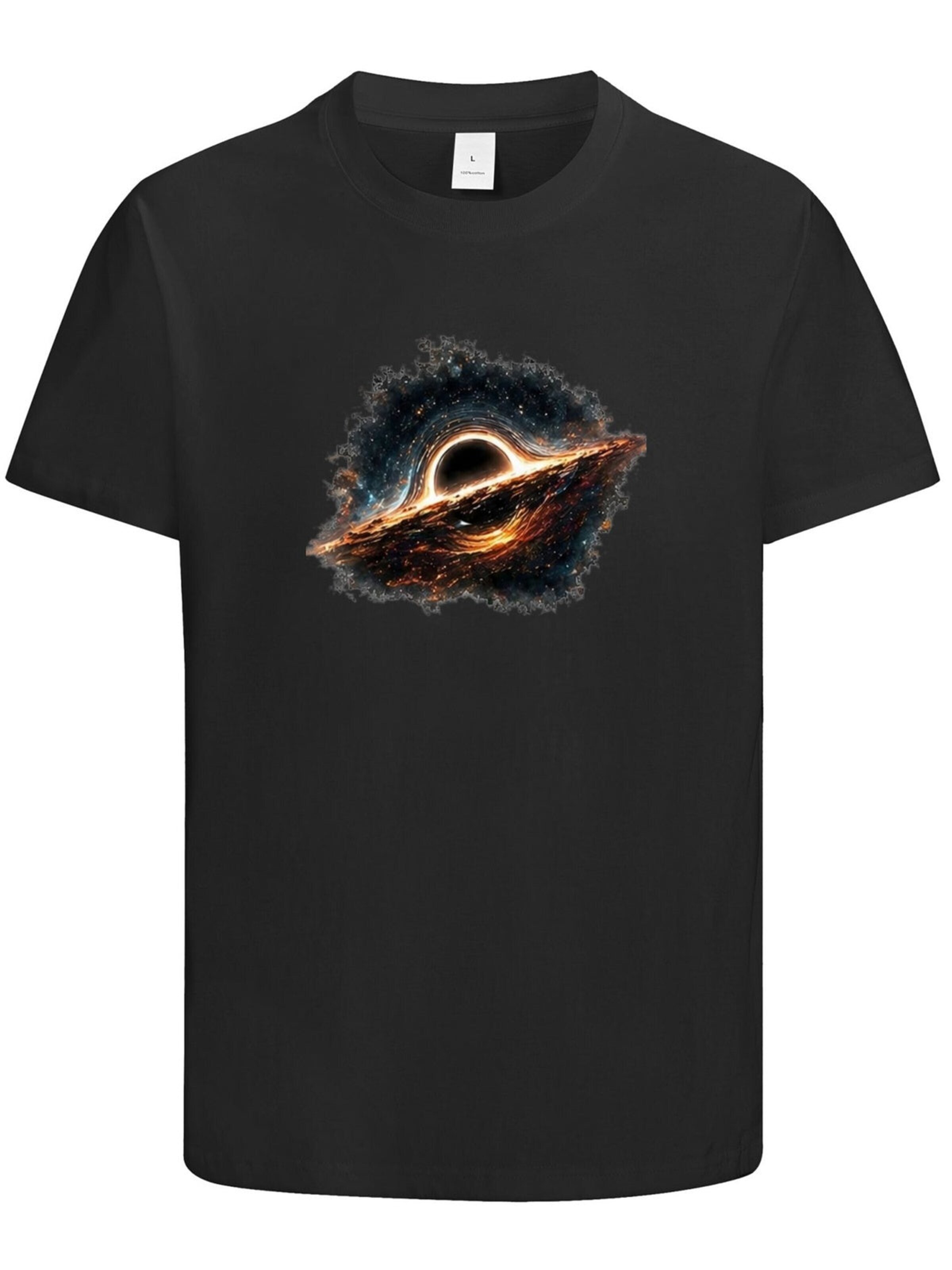 HUSKSWARE Shirt 'Grafik'‌‌‌‌‌‌‌‌‌‌ in Schwarz: Vorderseite