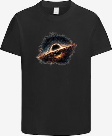 HUSKSWARE Shirt 'Grafik' in Schwarz: Vorderseite