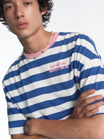 Pull&Bear Póló 'STWD' - kék