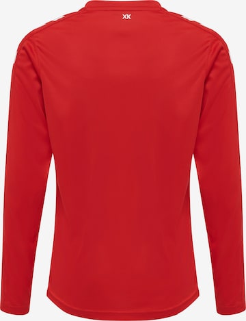 T-Shirt fonctionnel Hummel en rouge