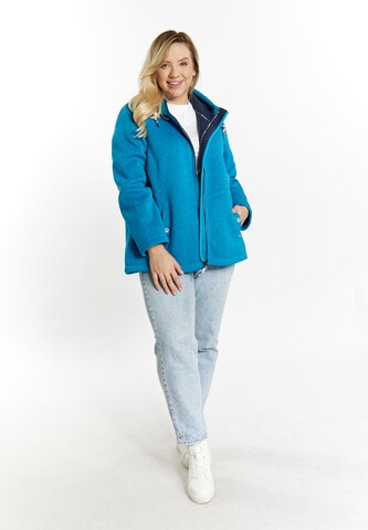 Schmuddelwedda Fleece Jacket in Blue