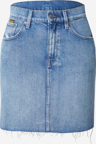 Jupe 'Viktoria ' G-Star RAW en bleu : devant