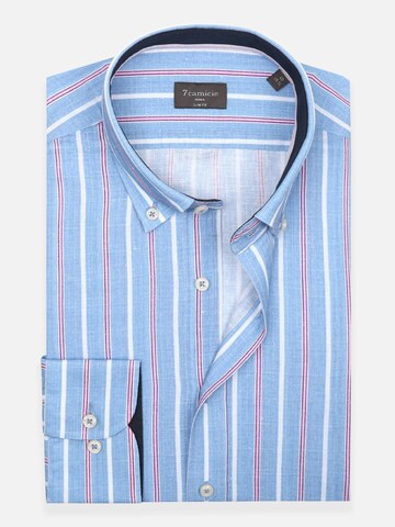 Slim fit Camicia business di 7Camicie in blu