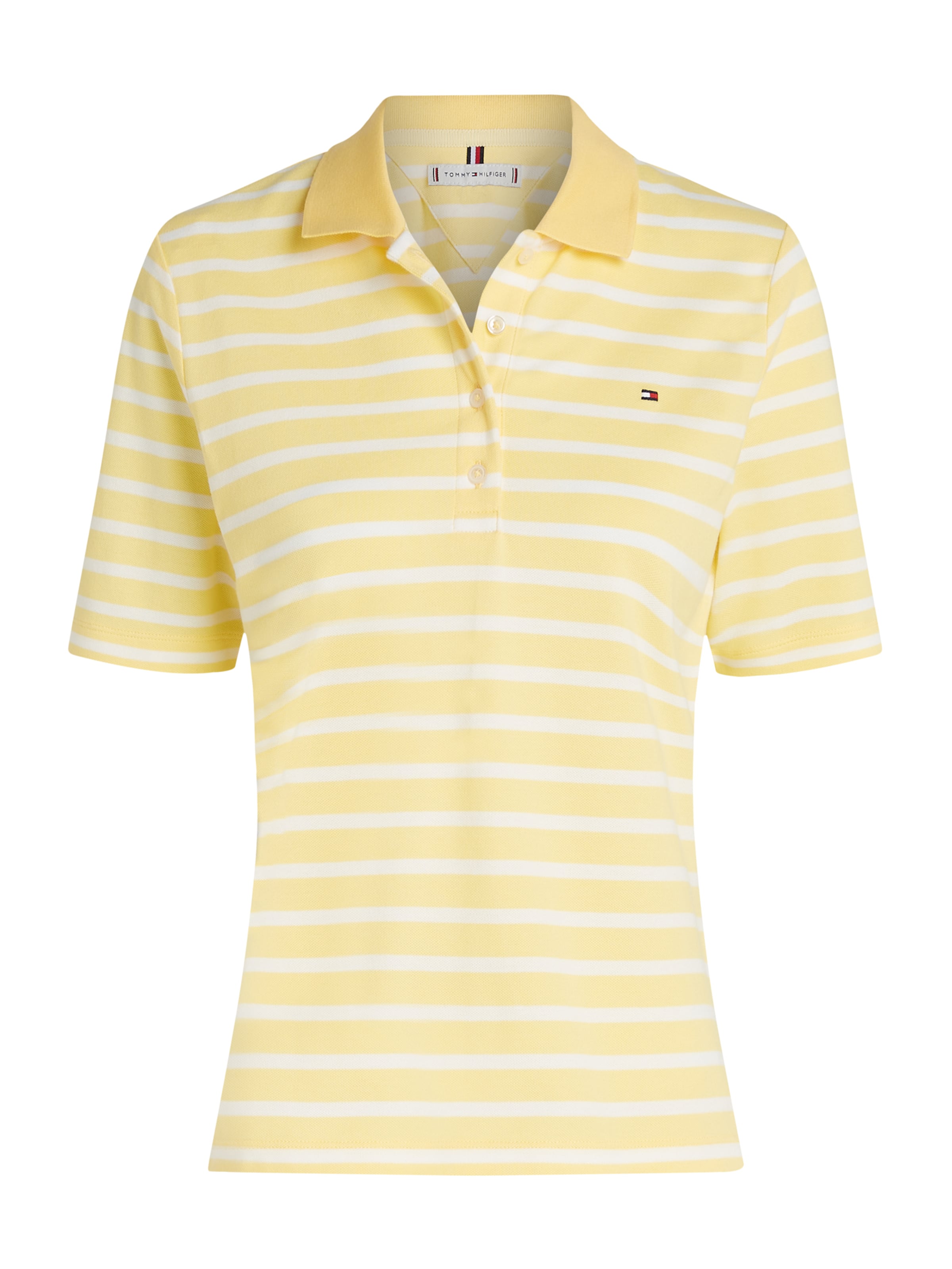 dzeltens TOMMY HILFIGER T-Krekls '1985': no priekšpuses