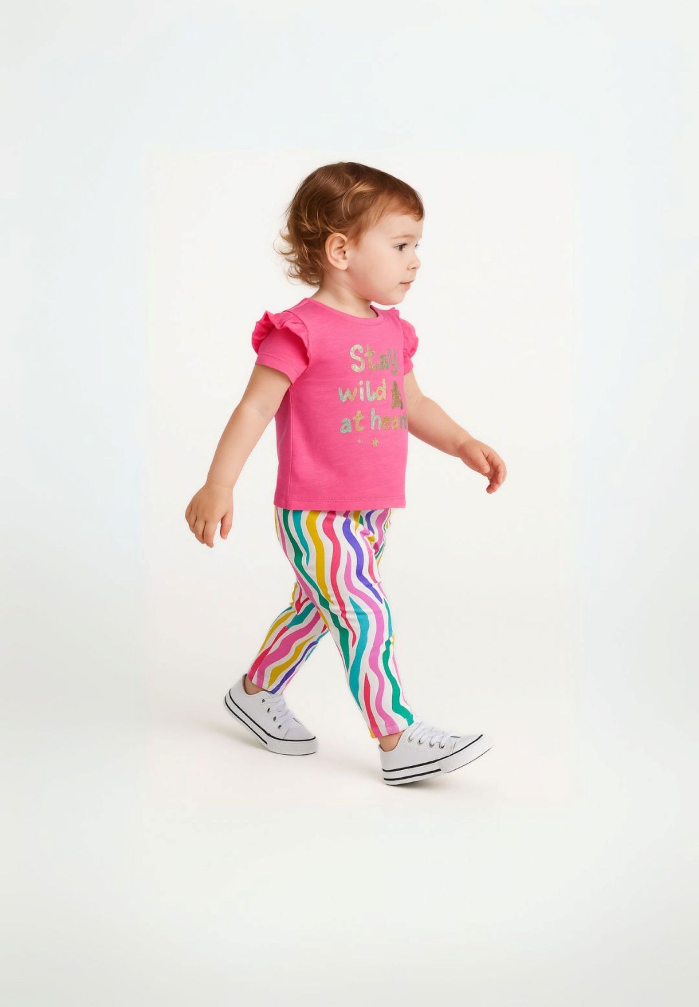 MINOTI Set in Pink: front