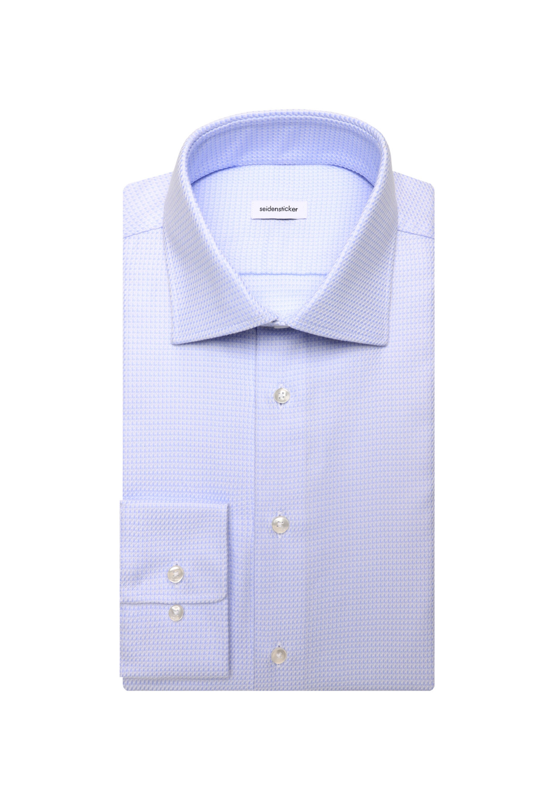 SEIDENSTICKER Slim fit Zakelijk overhemd in Blauw