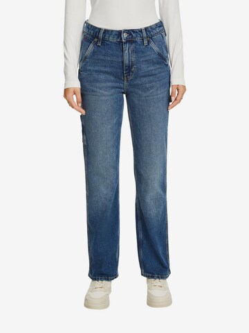 ESPRIT Regular Jeans in Blauw: voorkant