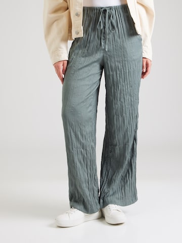 Wide leg Pantaloni con piega frontale 'Antonina' di ABOUT YOU in verde: frontale