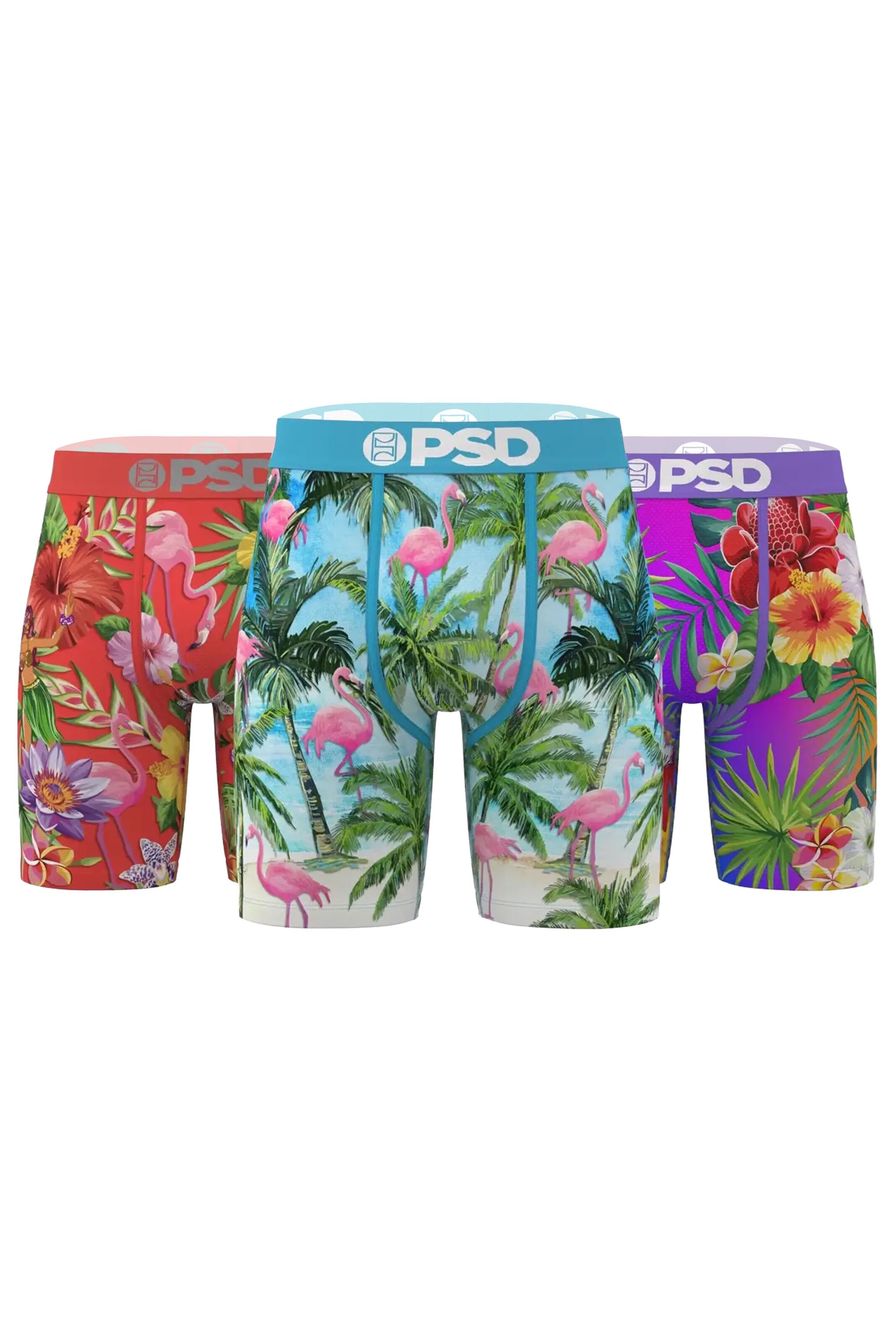PSD Boxer shorts 'Surf City' in Mixed colors: front