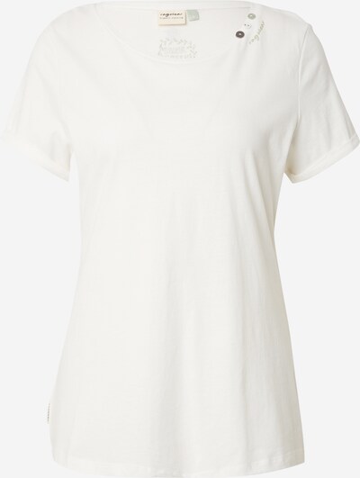 Ragwear T-Shirt 'FLLORAH' in pastellgrün / offwhite, Produktansicht