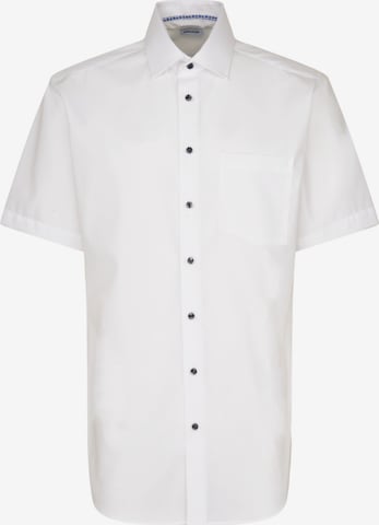 SEIDENSTICKER Comfort fit Button Up Shirt in White: front