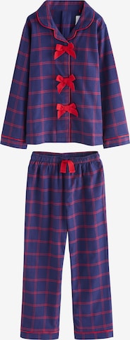 Next Yöpuku värissä sininen: etupuoli