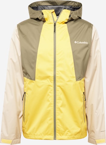 COLUMBIA Kültéri kabátok - sárga: elől
