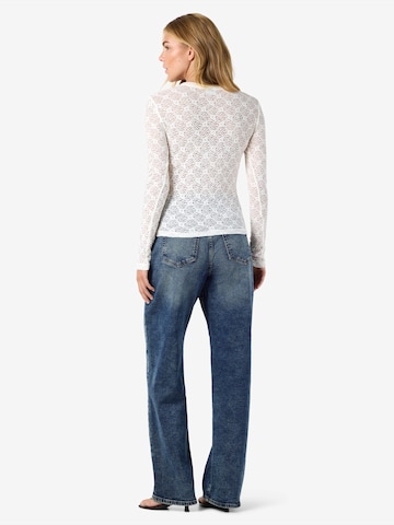 Noisy may Shirt 'NMJUDITH' in Beige