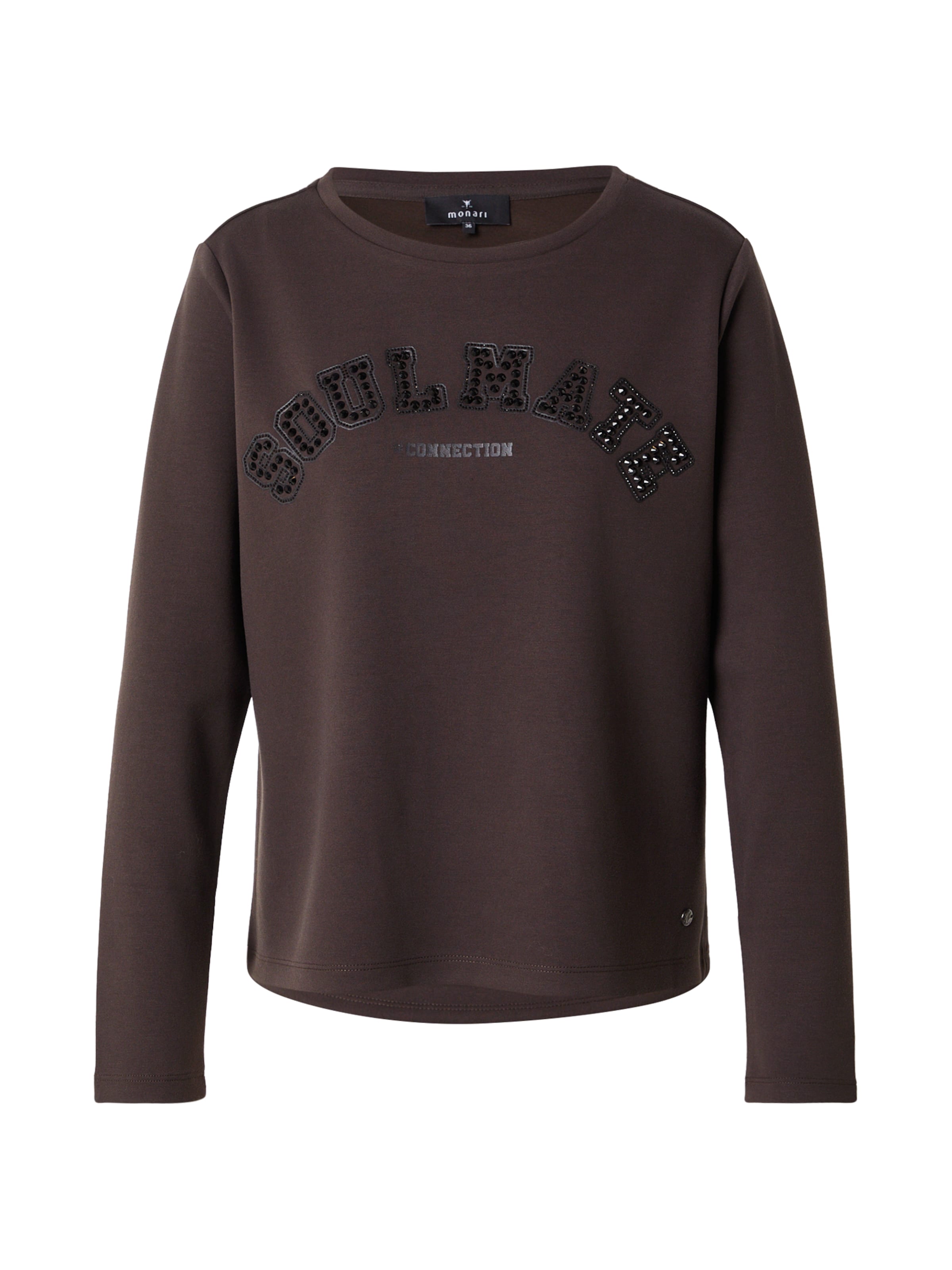 monari Sweatshirt in Braun: Vorderseite