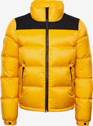 Veste d’hiver Superdry en jaune : devant