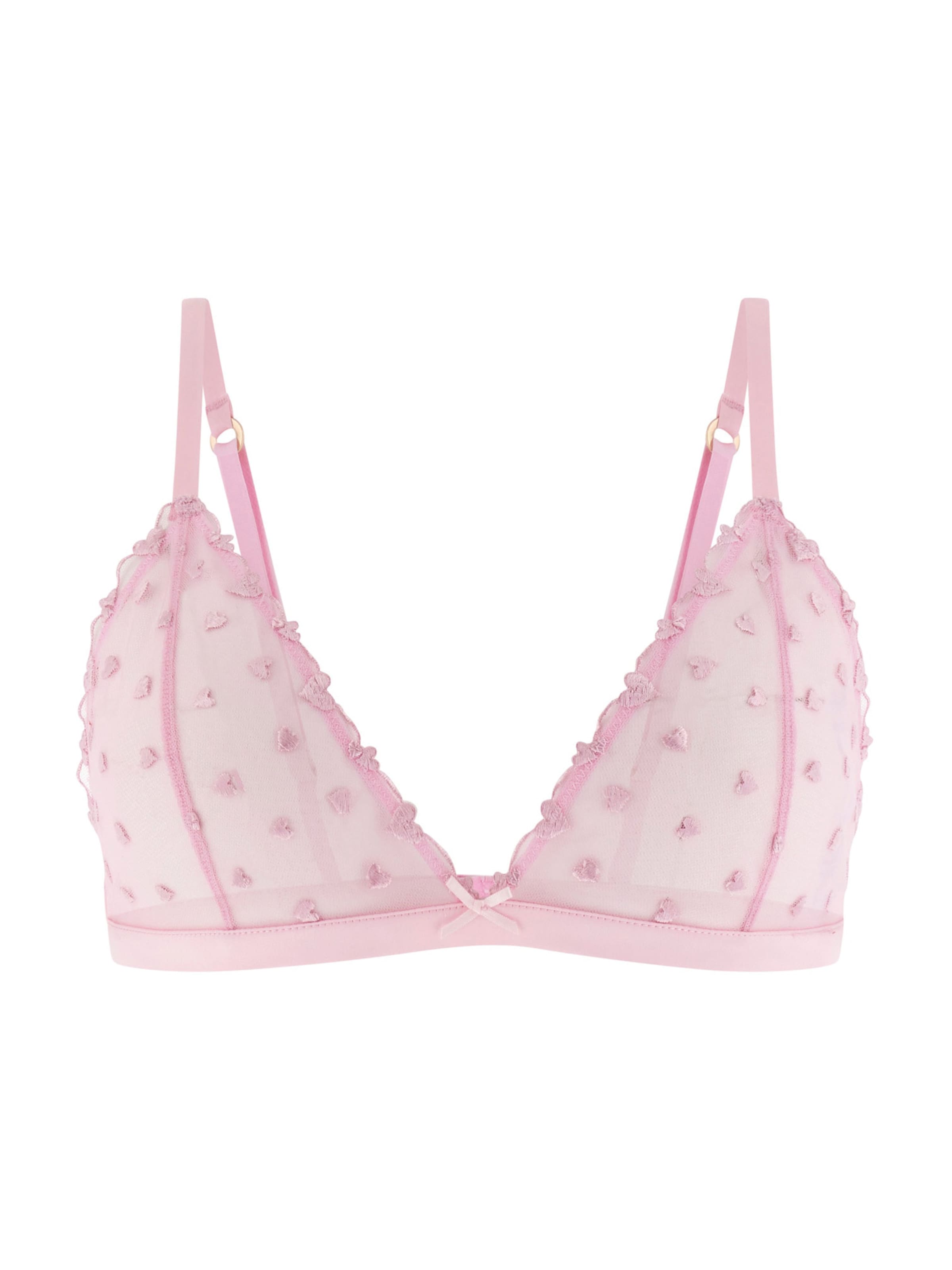 Triangolo Reggiseno 'CLAIRE' di GUESS in rosa: frontale