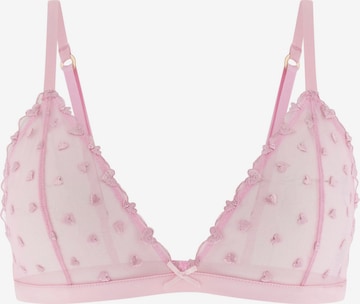 Triangolo Reggiseno 'CLAIRE' di GUESS in rosa: frontale