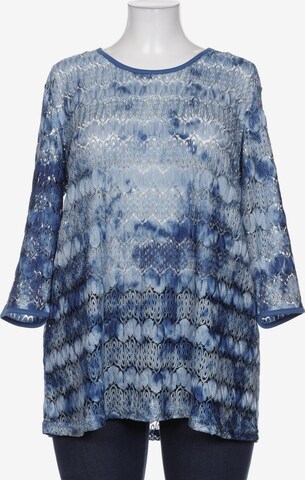 Atelier Goldner Schnitt Sweater & Cardigan in 4XL in Blue: front