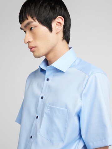 OLYMP - Ajuste regular Camisa en azul