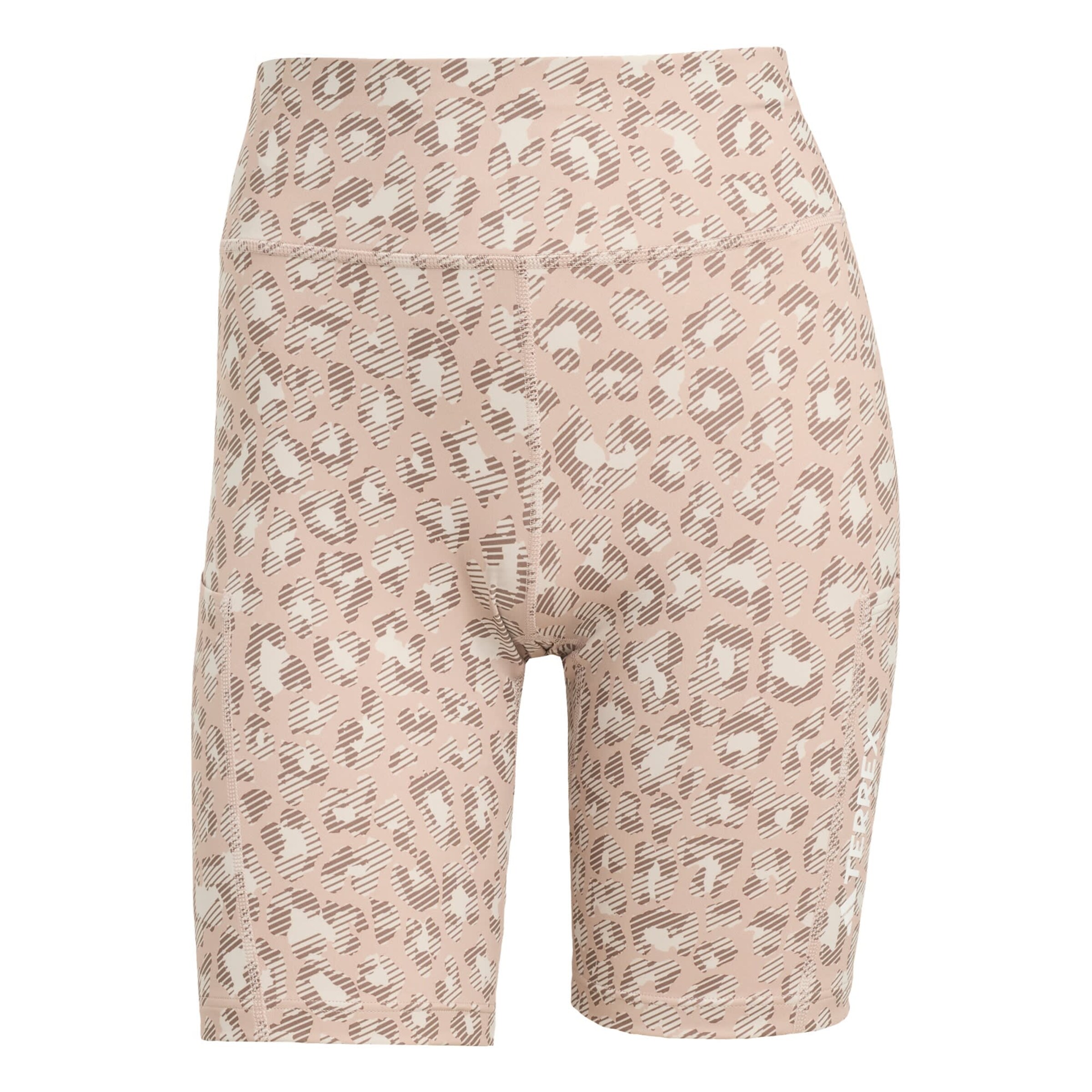 ADIDAS TERREX Skinny Outdoorshorts 'Multi 8inch' in Beige: Vorderseite