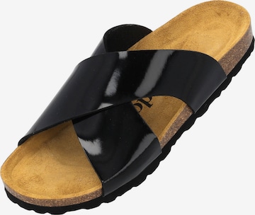 Palado Mules 'Rianel' in Black: front