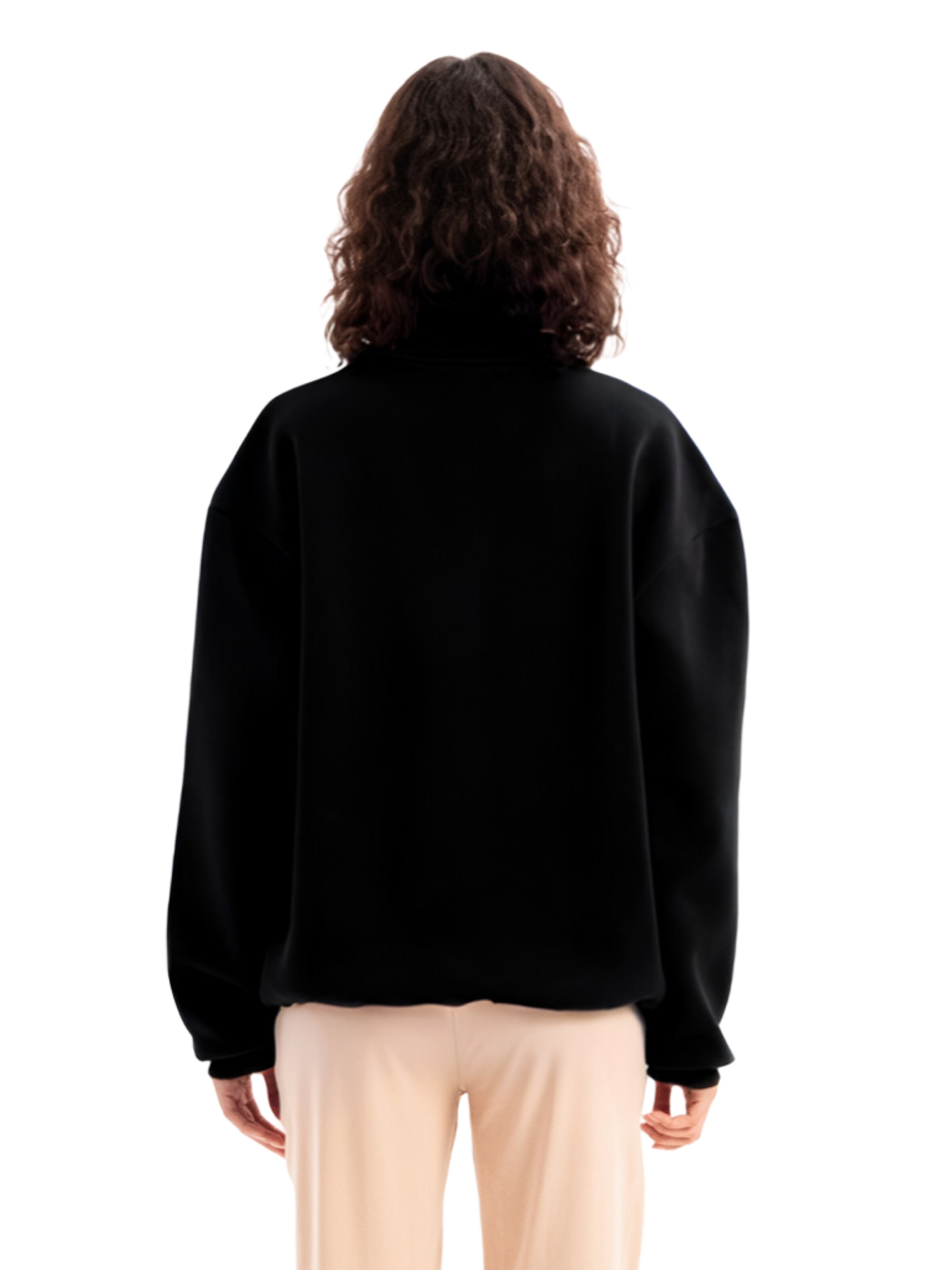 Justever Sweatshirt 'Ana6' in Zwart