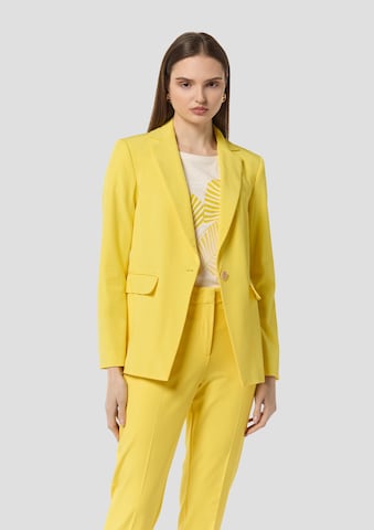 Blazer COMMA en jaune : devant