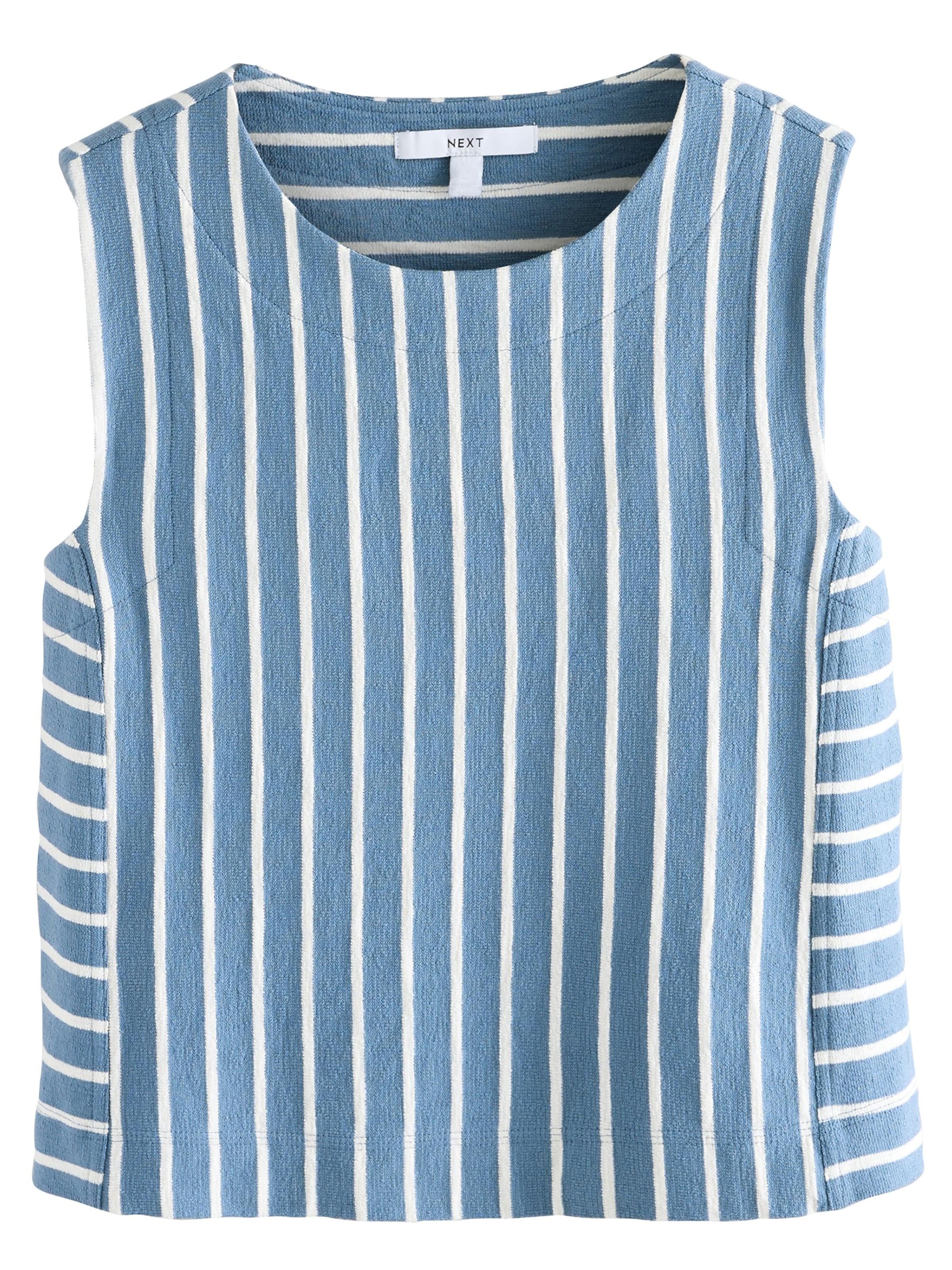 Next Shirt in Blue: front