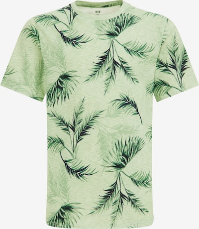 WE Fashion Тениска в светлозелено / тъмнозелено, Преглед на продукта