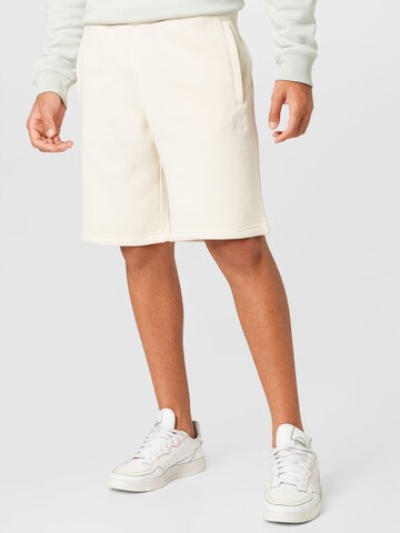 Regular Pantalon 'Adicolor Essentials Trefoil' ADIDAS ORIGINALS en beige : devant