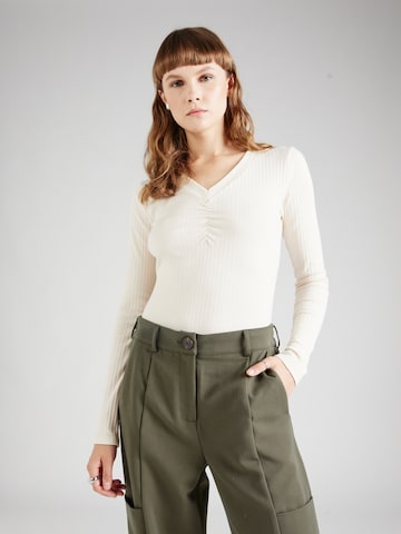 ABOUT YOU Shirt 'Fabienne' in Beige: front