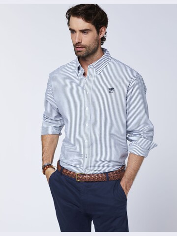 Polo Sylt Regular fit Button Up Shirt in Blue