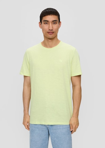 T-Shirt s.Oliver en vert : devant