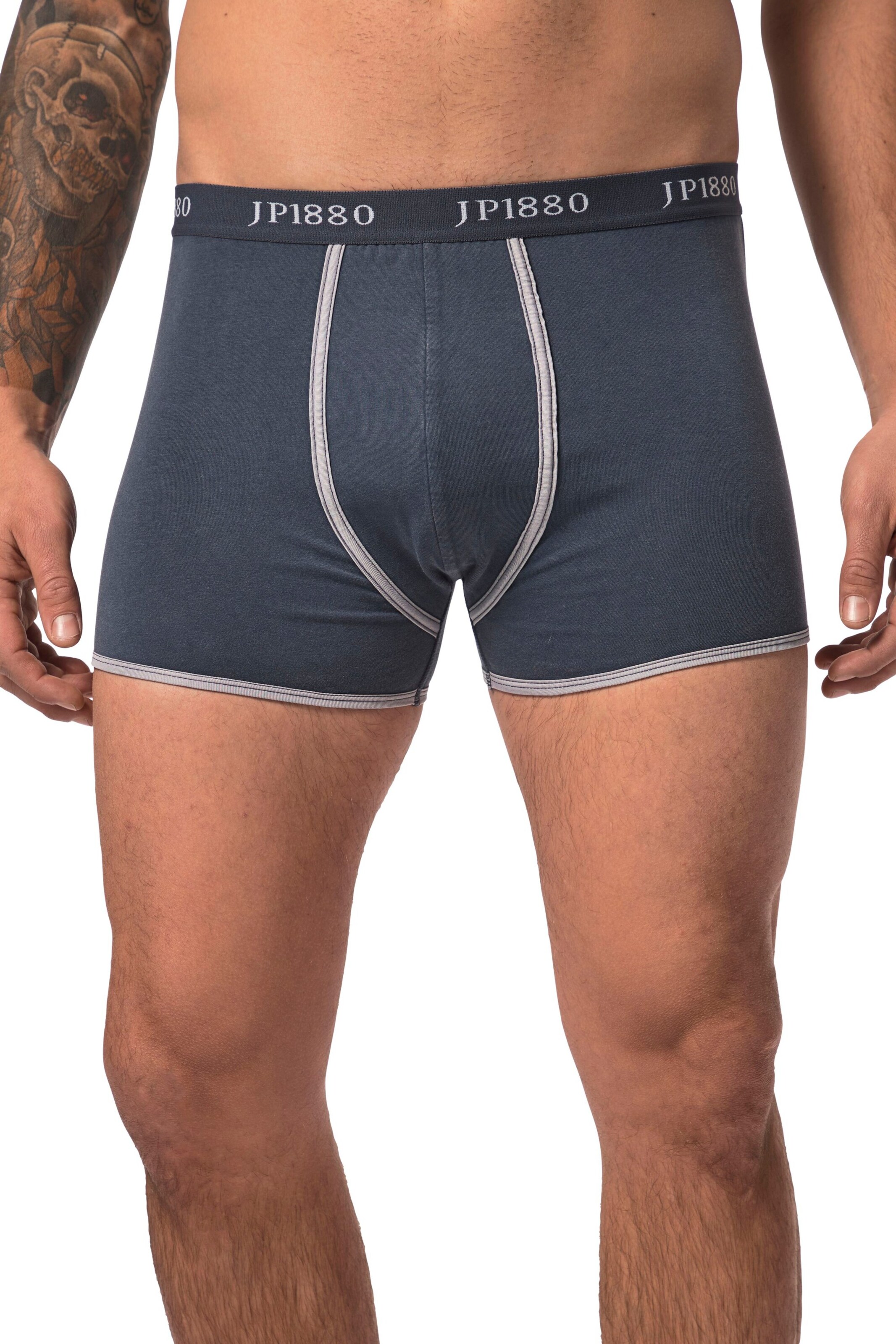 JP1880 Boxershorts in Blauw: voorkant