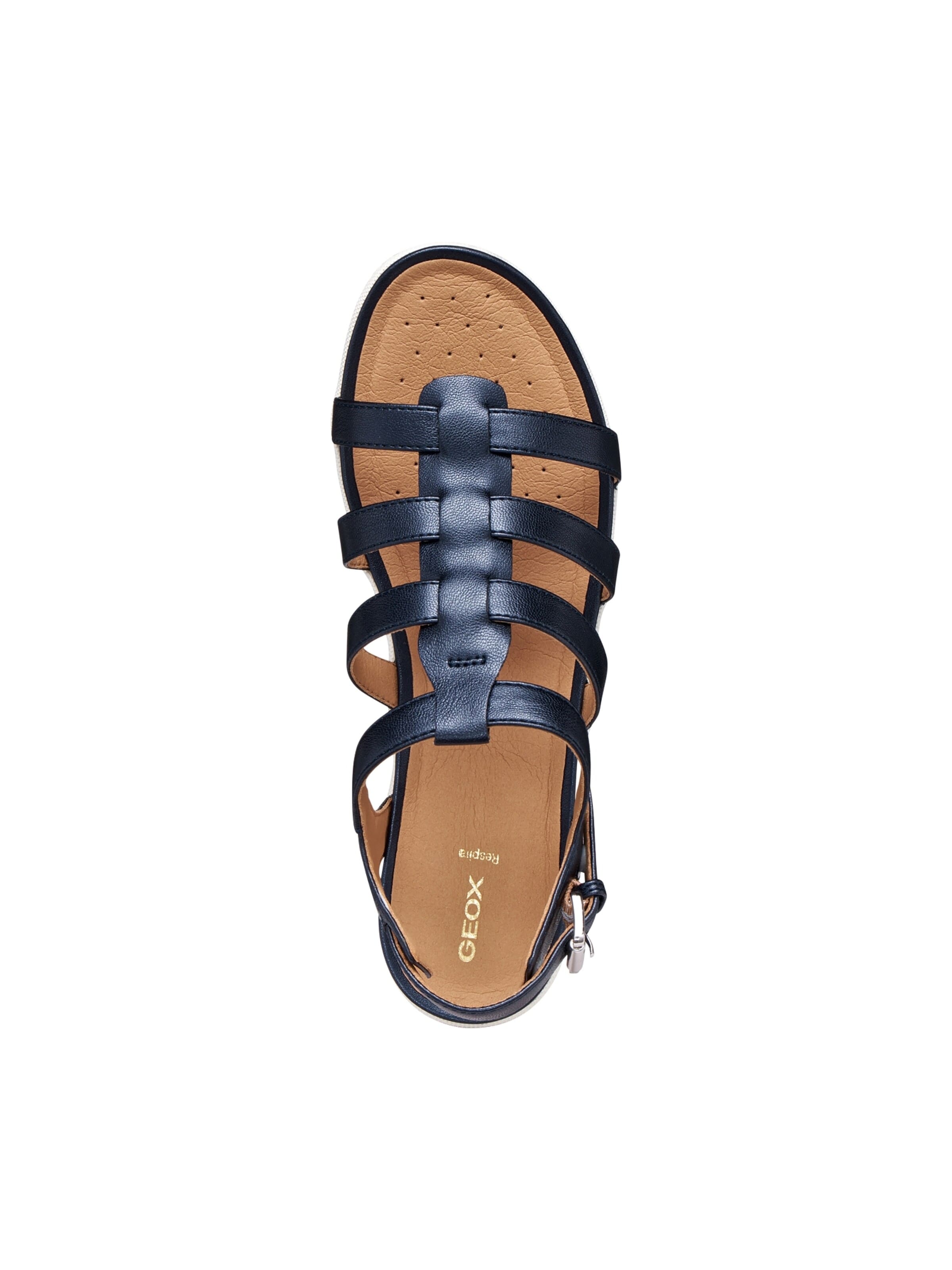 GEOX Sandały 'Vega-Sandalen mit Riemchen' w kolorze niebieski