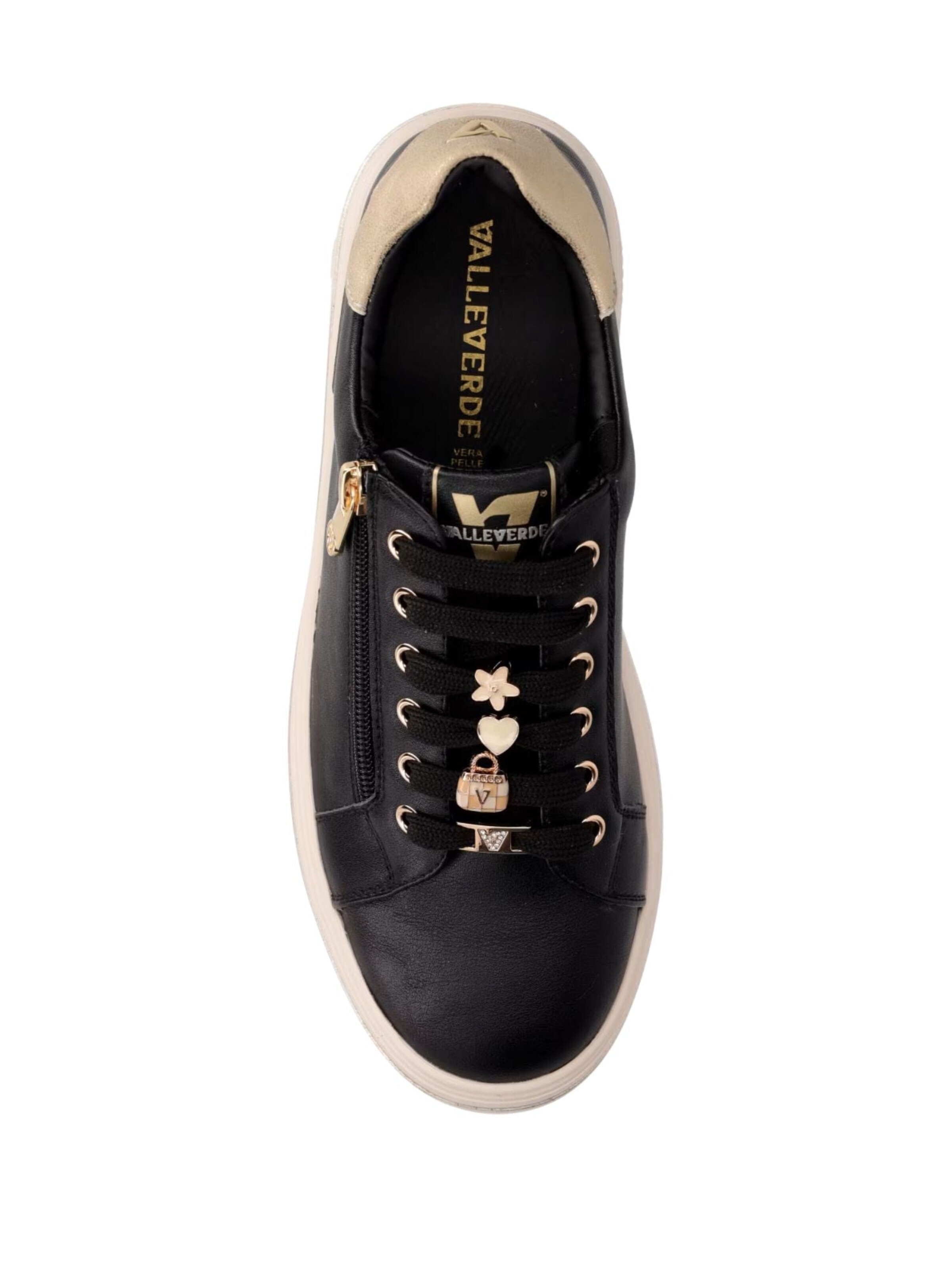 Sneaker bassa 'Valleverde Sneaker Nera' di Valleverde in nero