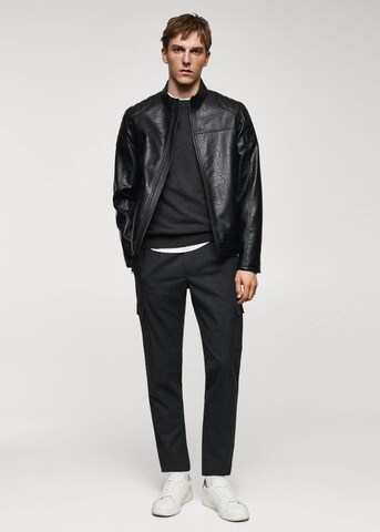 MANGO MAN Between-Season Jacket 'Joseno2' in Black