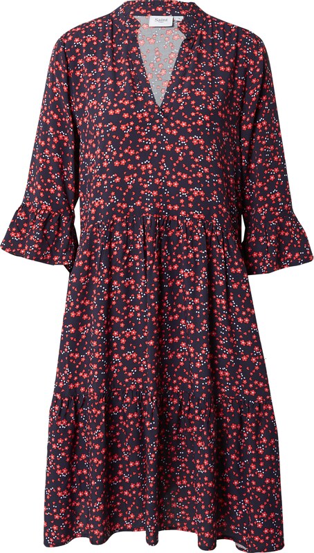 SAINT TROPEZ Kleid 'Eda' in Rot CN6361 SAINT TROPEZ Kleid 'Eda' in Rot CN6361