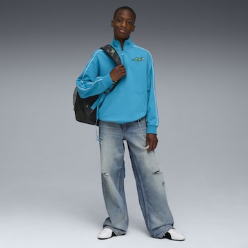 PUMA Sports sweatshirt 'Super PUMA T7' in Blue