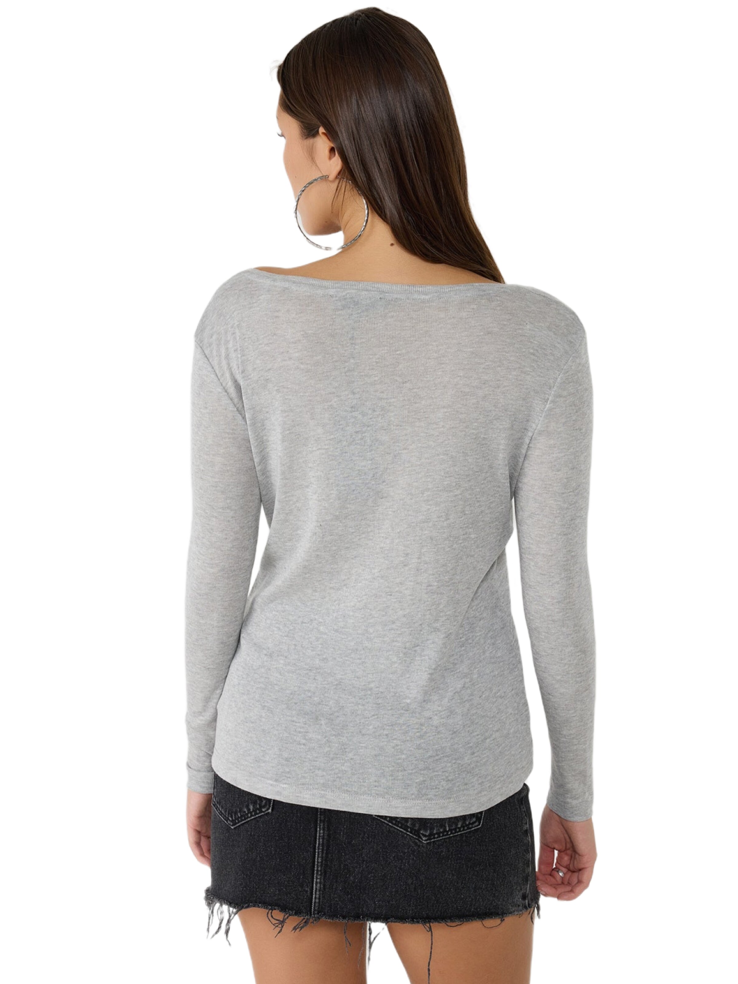 No Matter What Shirt in Grijs