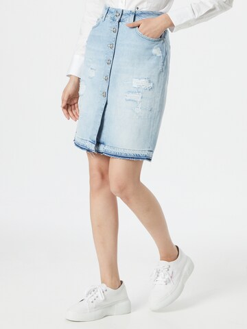 Dondup Skirt in Blue: front