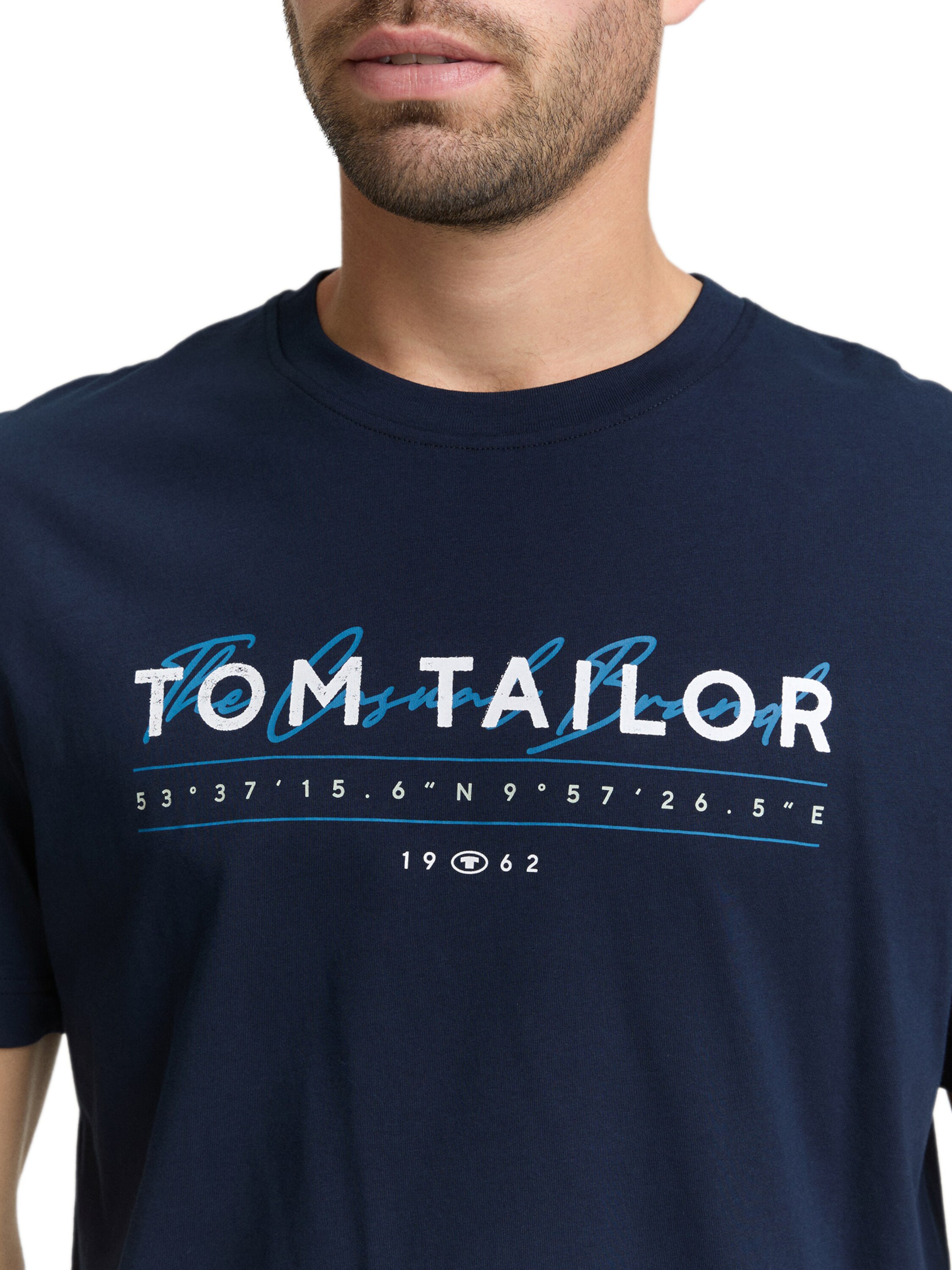 TOM TAILOR - Camiseta en azul